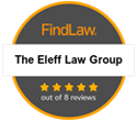 The Eleff Law Group FindLaw 5 Stars out of 8 reviews