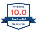 Avvo rating | 10.0 | Susan Lynn Eleff | Top Attorney